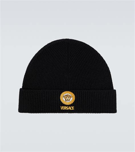 versace beanie cheap|Versace men's cap.